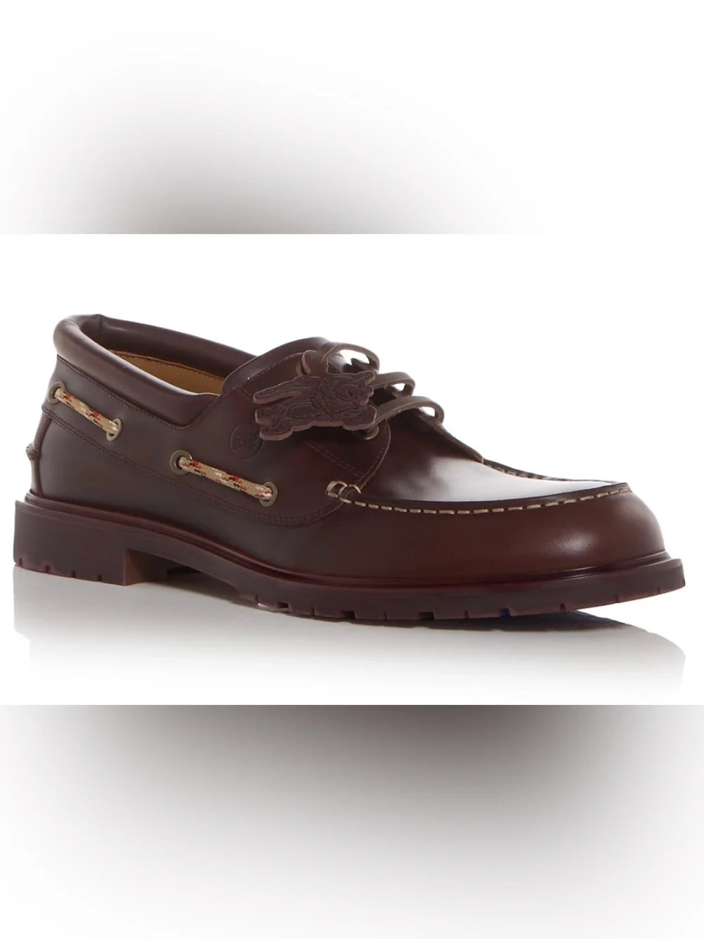 NIB BURBERRY Men's Rogue Boat Loafers